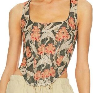 Miaou Art Nouveau Campbell Corset XS